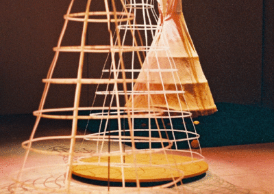 structures de robes pour une exposition